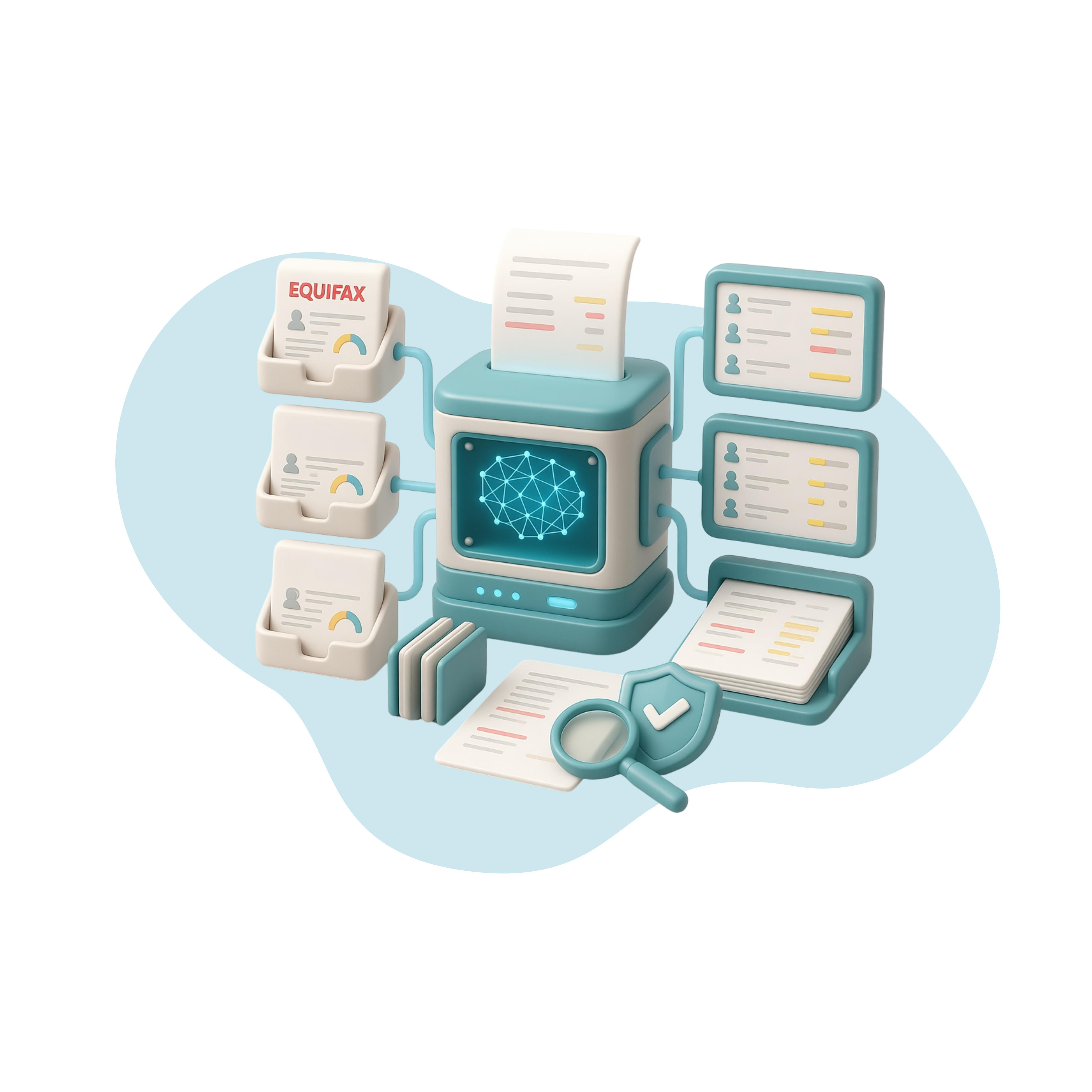 Credit Report Automation Platform