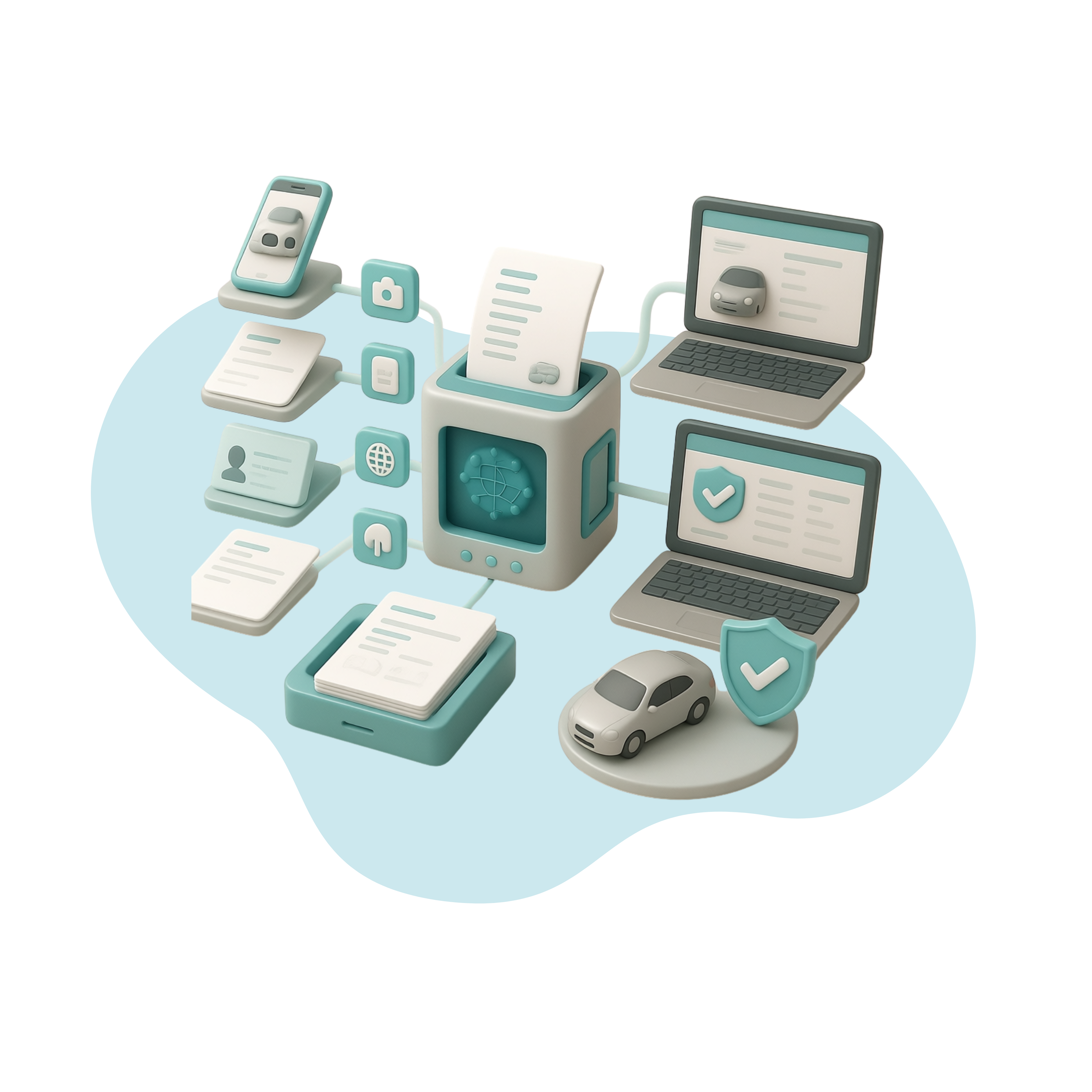AI-Assisted Vehicle Policy & Survey Report Automation System