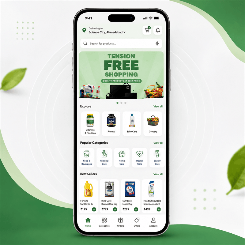 Orsolum – Quick Commerce Application