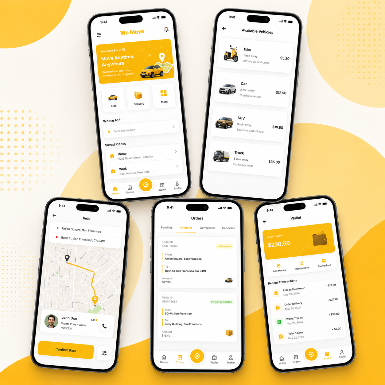 On-Demand Mobility & Logistics Platform