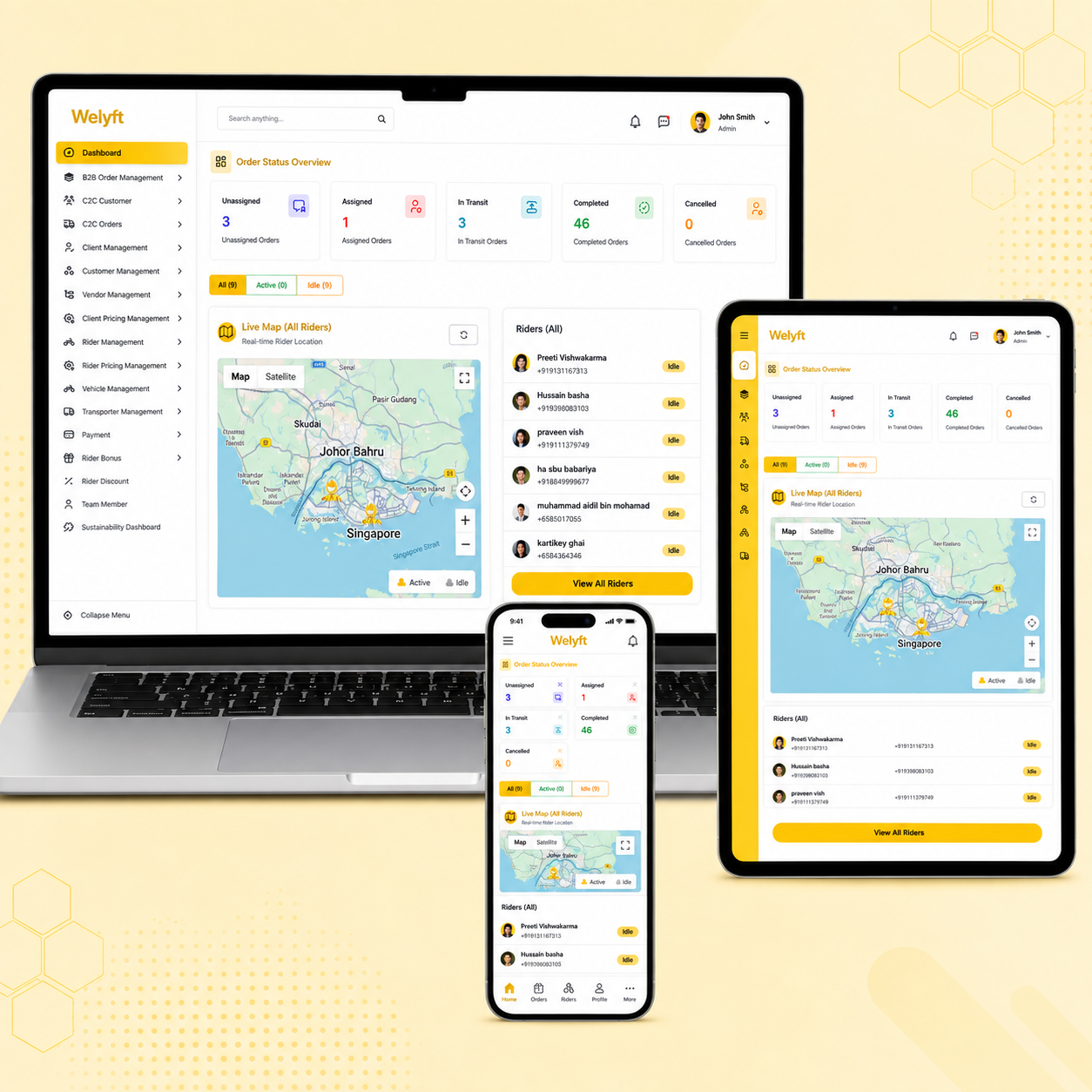 Logistics Management & Delivery Platform